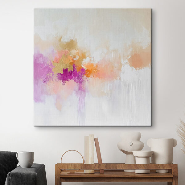 Schilderij van een kleurrijke explosie Schilderij van een kleurrijke explosie