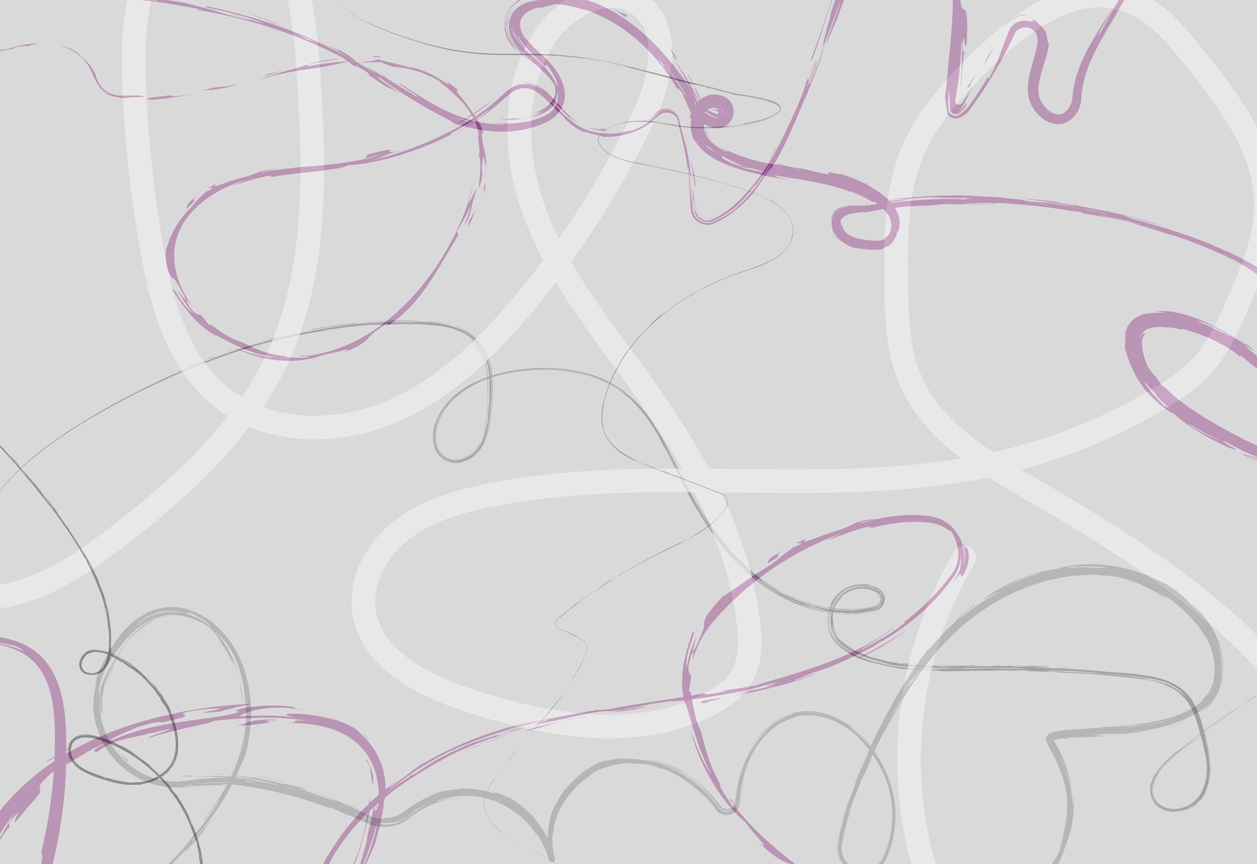 Purple and grey swirls