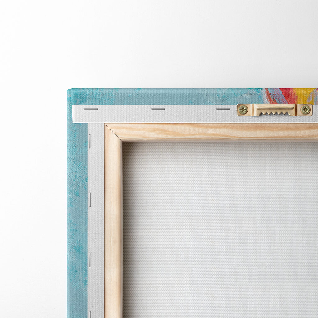 Painting of a woman with her hand on her shoulder Painting of a woman with her hand on her shoulder