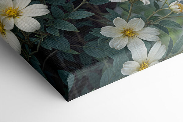 Groep witte bloemen Groep witte bloemen