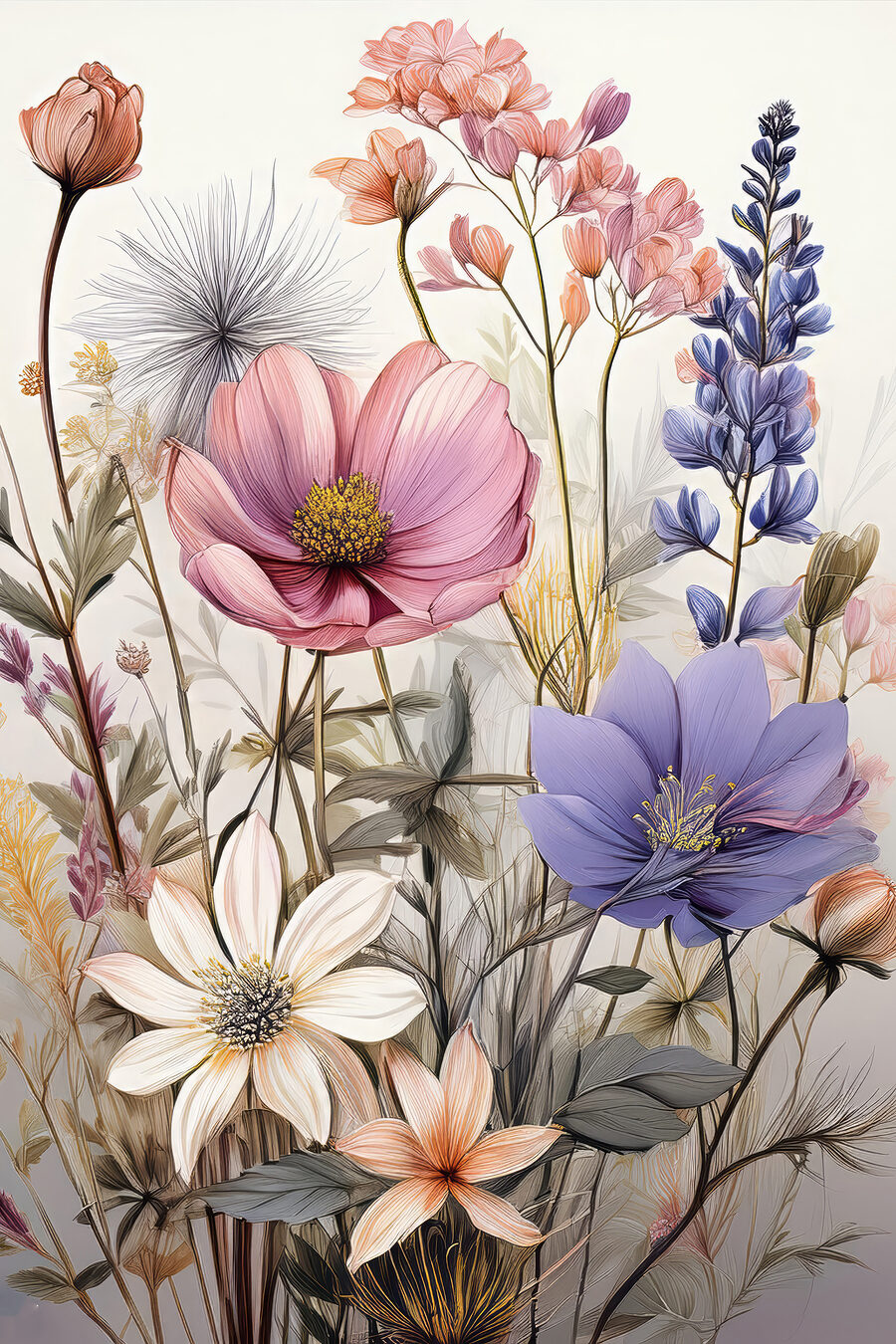 Close-up van bloemen