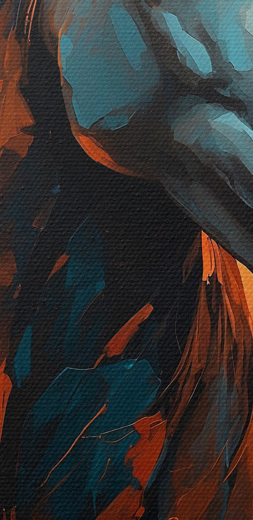 Schilderij van een paard Schilderij van een paard