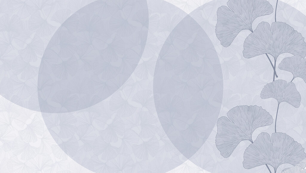 White and blue background with circles and lines