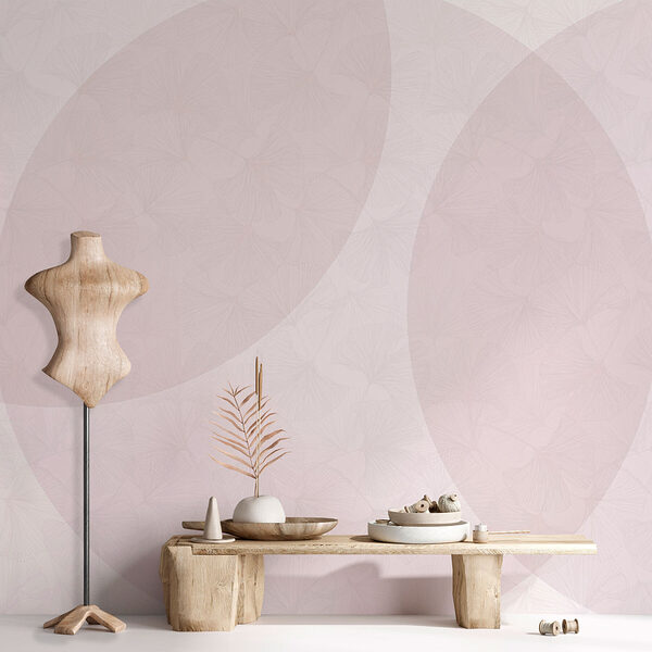Witte en roze achtergrond met cirkels Witte en roze achtergrond met cirkels