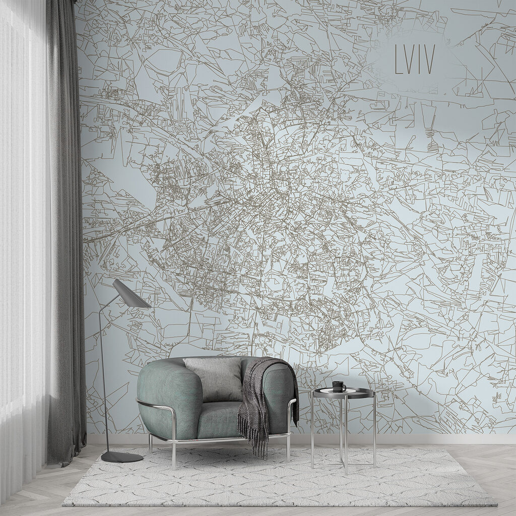 Map of a city Map of a city