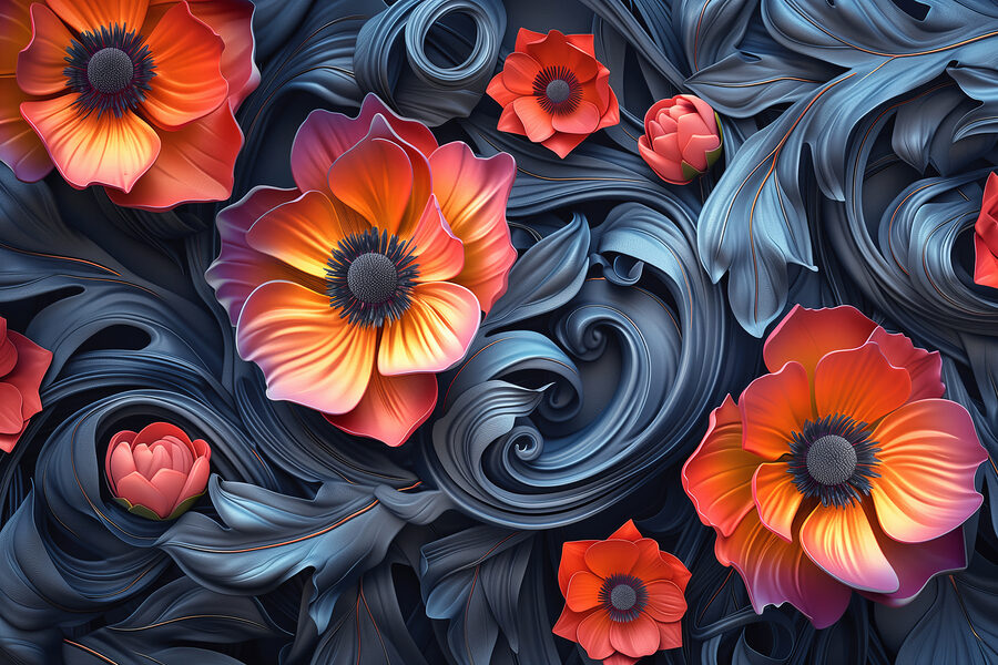 Close-up van bloemen