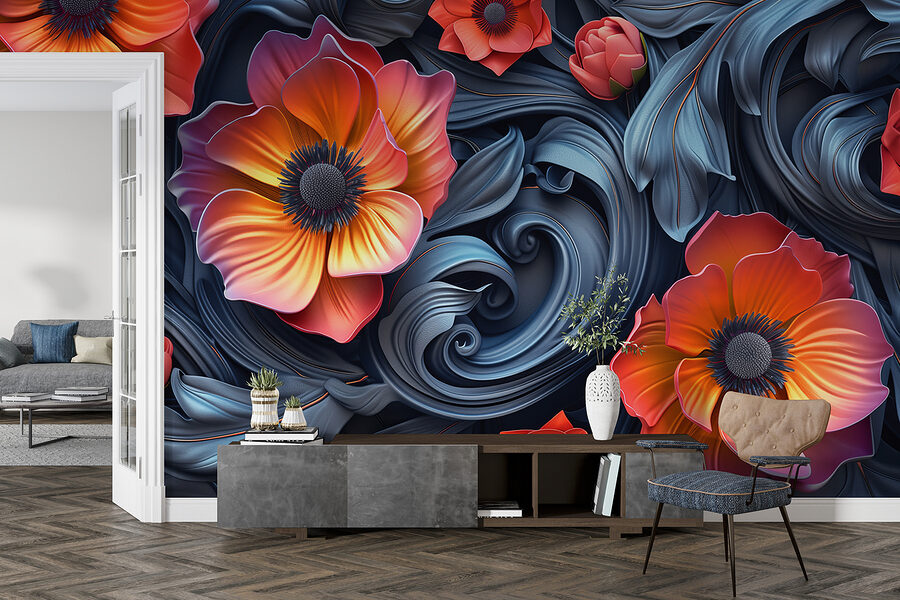 Close-up van bloemen
