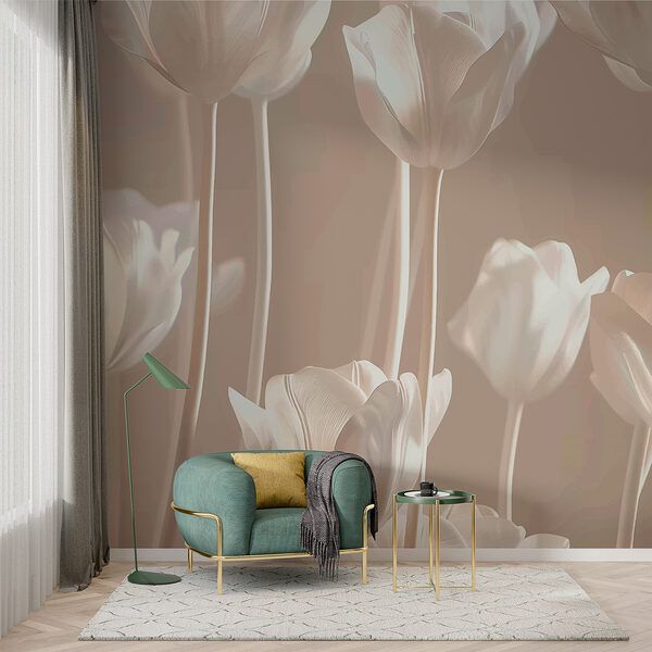Groep witte bloemen Groep witte bloemen