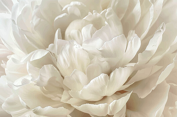 Close-up van een witte bloem Close-up van een witte bloem