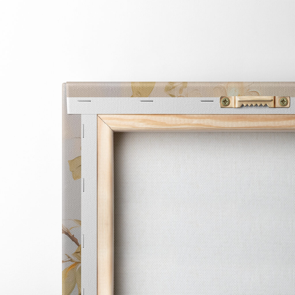 Painting of oranges and flowers