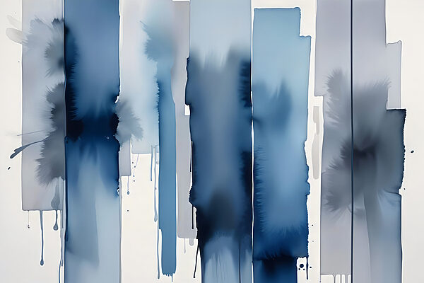 Blauw-wit gestreepte achtergrond Blauw-wit gestreepte achtergrond