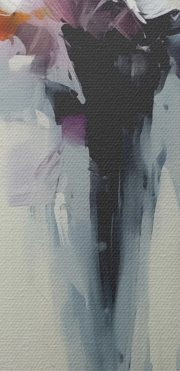 Schilderij van een boeket bloemen Schilderij van een boeket bloemen