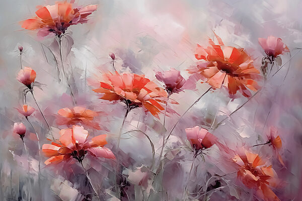 Schilderen van bloemen Schilderen van bloemen