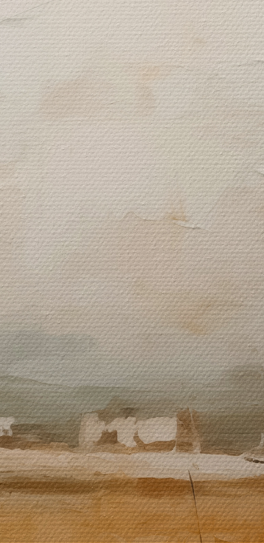 Schilderij van een landschap Schilderij van een landschap