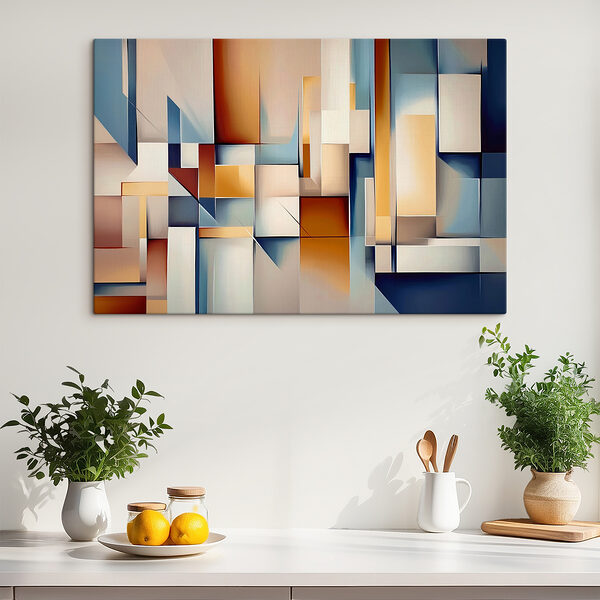 Kleurrijk kunstwerk Kleurrijk kunstwerk