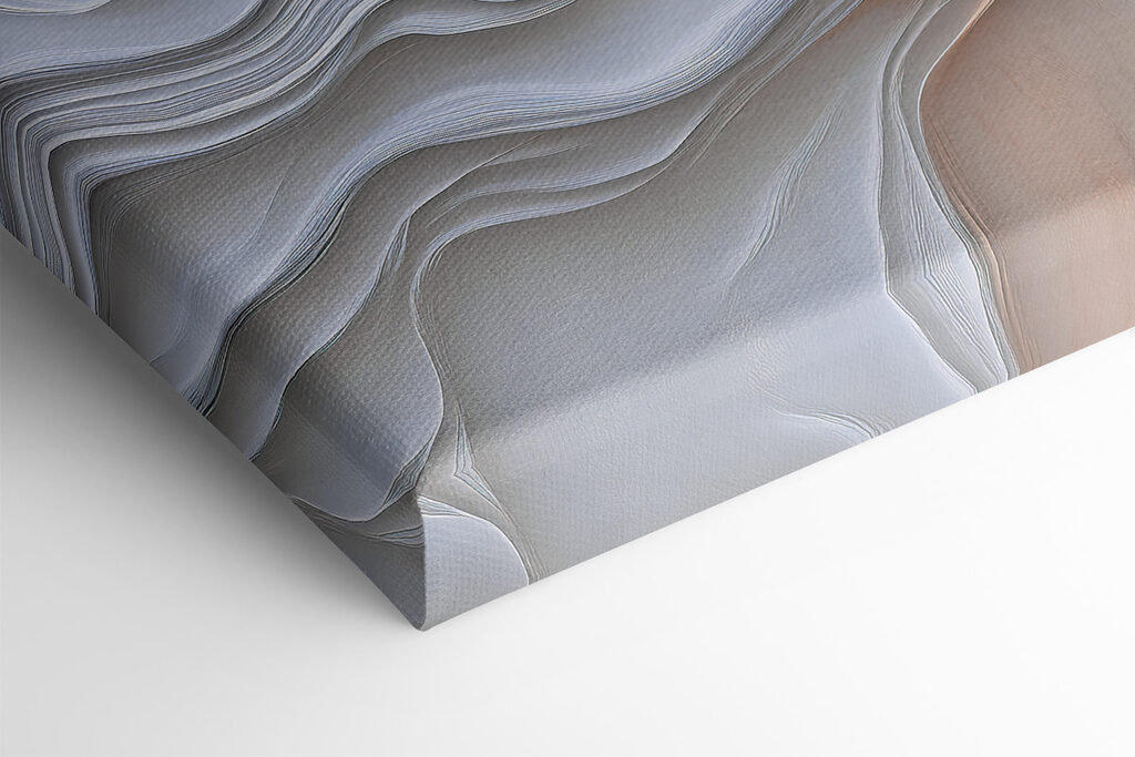 White and grey wavy lines White and grey wavy lines