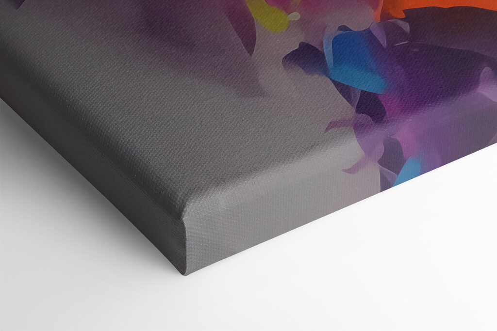 Painting of a raccoon