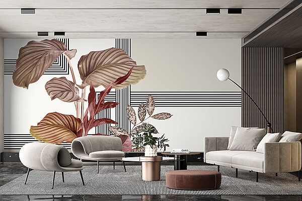 Plant met bruine bladeren Plant met bruine bladeren