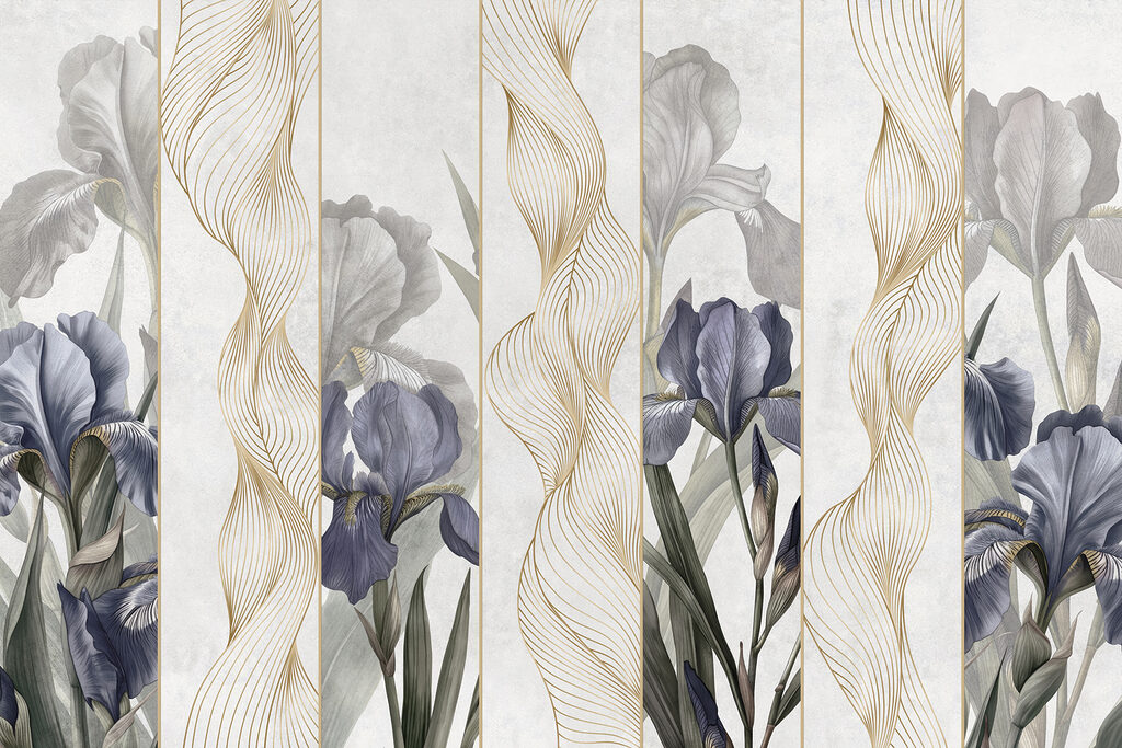 Elegante irissen met fijne rondingen Elegante irissen met fijne rondingen