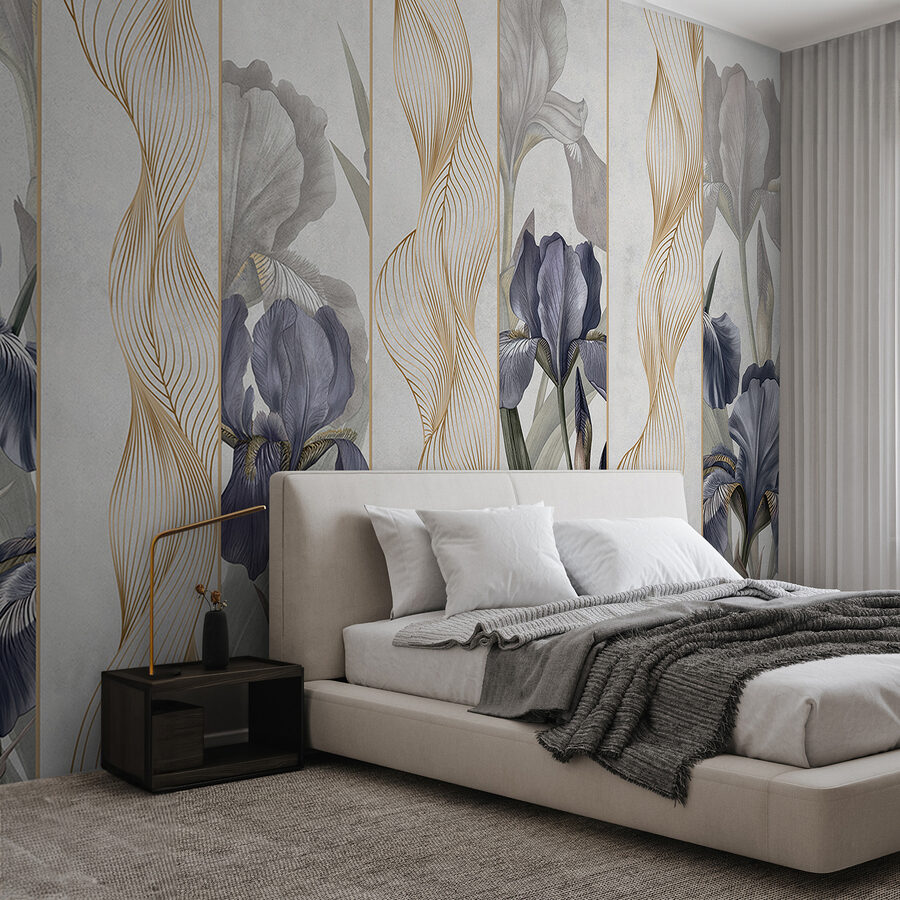 Elegante irissen met fijne rondingen