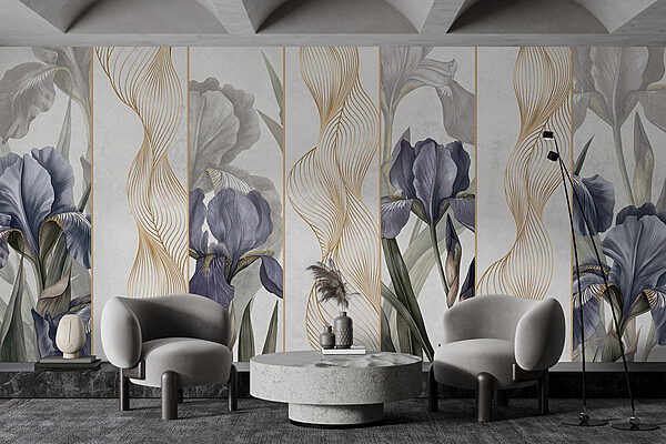 Elegante irissen met fijne rondingen Elegante irissen met fijne rondingen