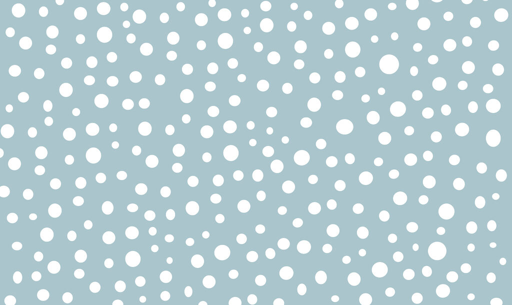 Blauw en wit stippenpatroon Blauw en wit stippenpatroon