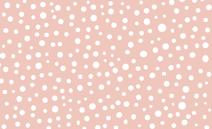 Roze en wit stippenpatroon