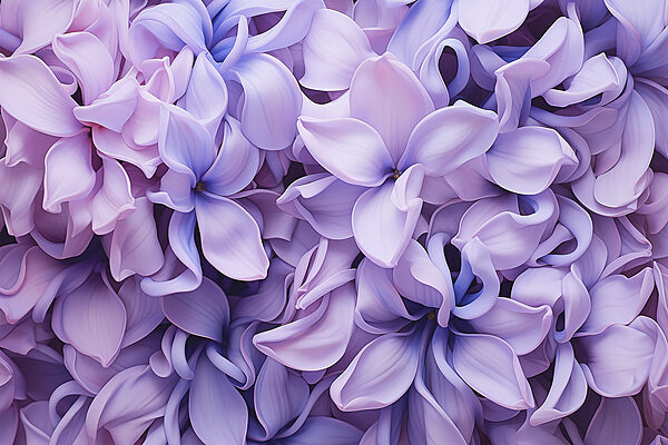 Groep paarse bloemen Groep paarse bloemen