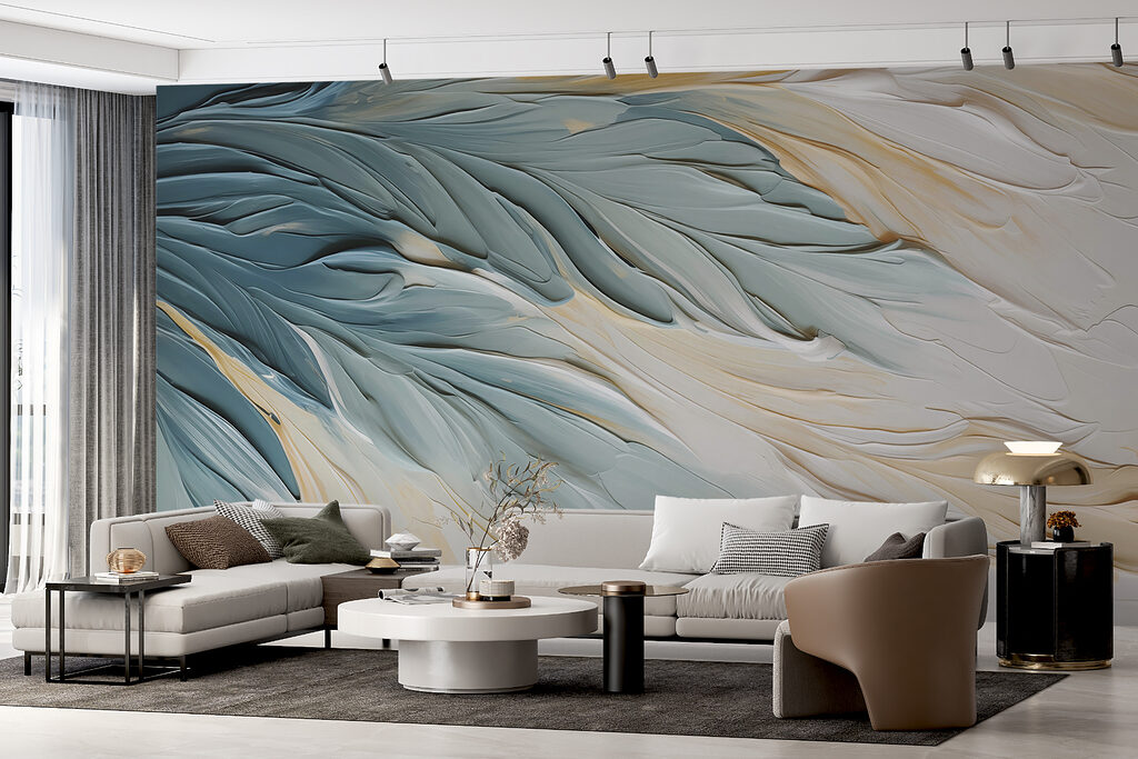 Close up of a painting Close up of a painting