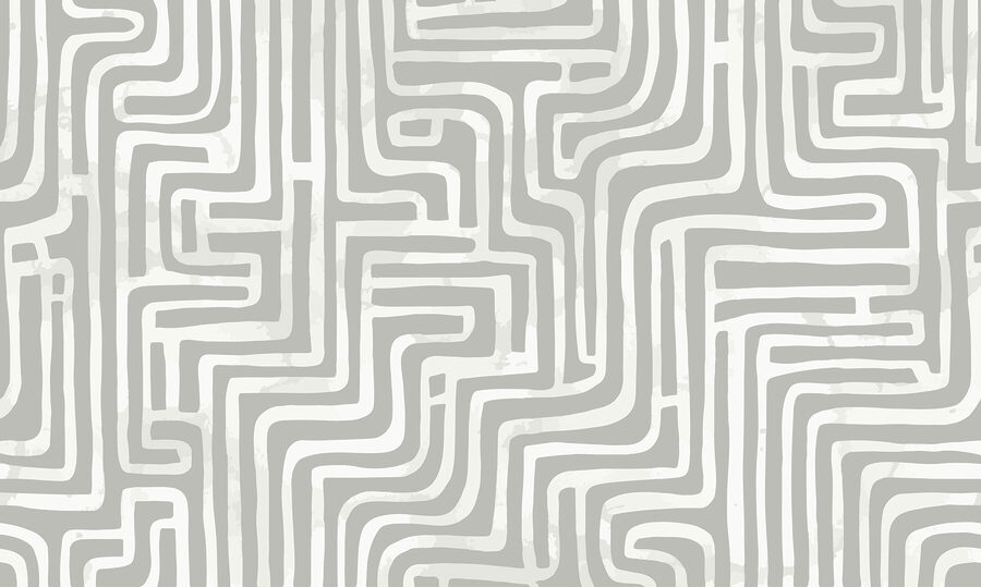 Grey and white maze Grey and white maze