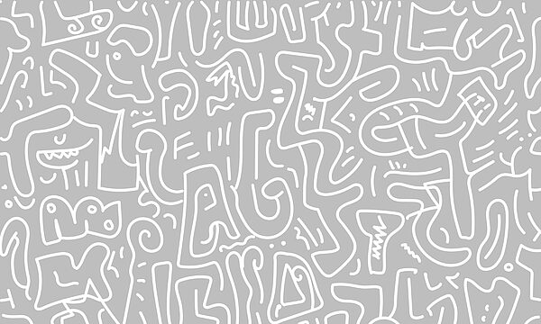 Grey and white pattern