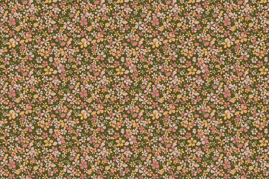 Patroon van kleine bloemen