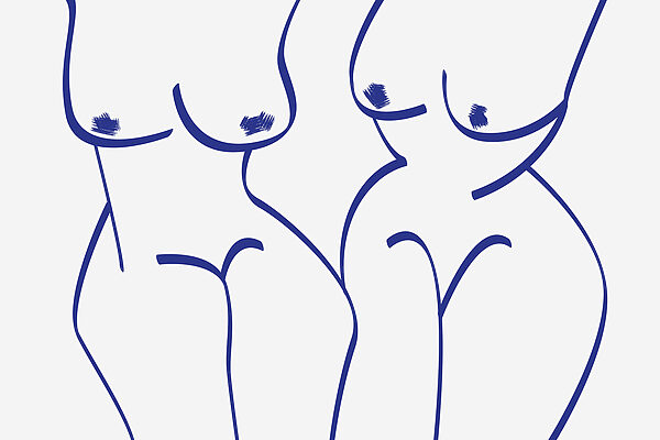 Groep vrouwen’s lichaam Groep vrouwen’s lichaam