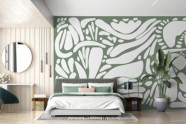 White and grey pattern