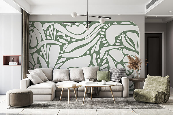 White and grey pattern