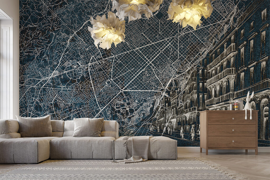 Map of a city
