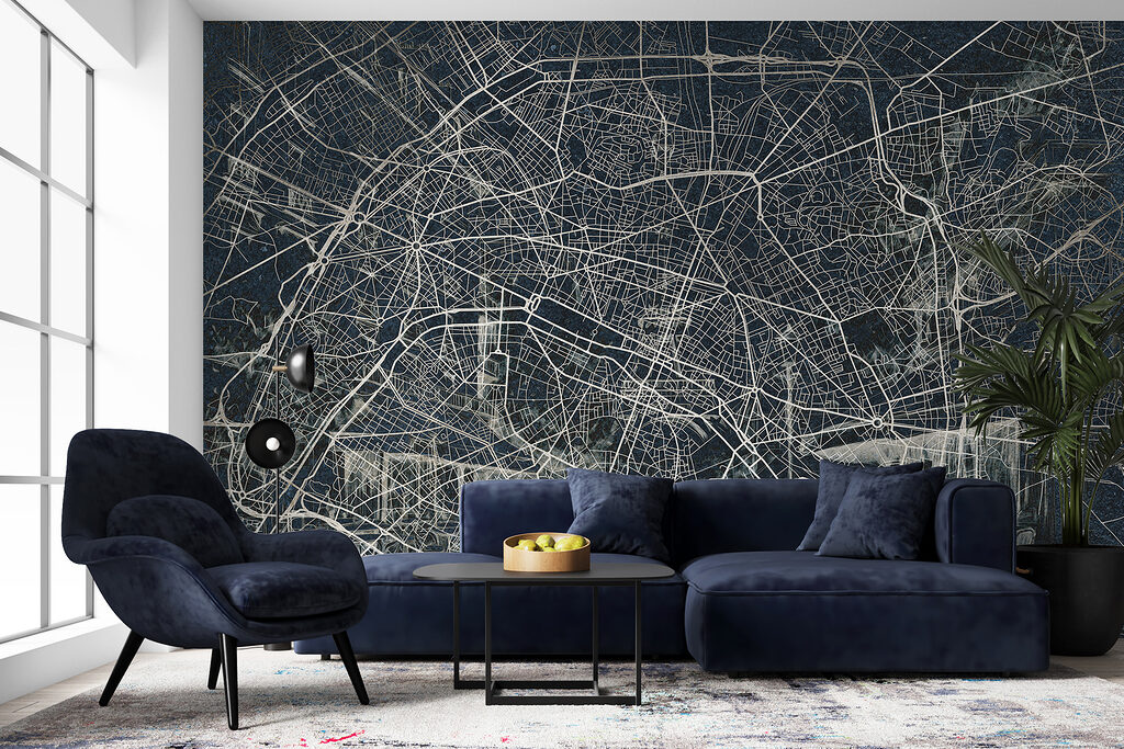 Map of a city