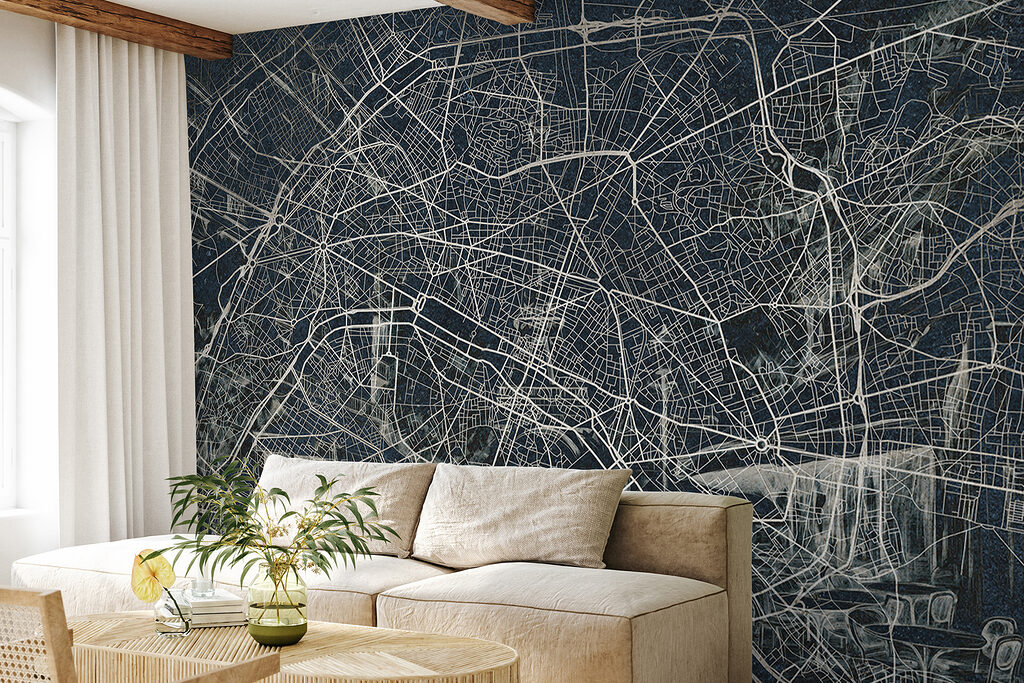 Map of a city
