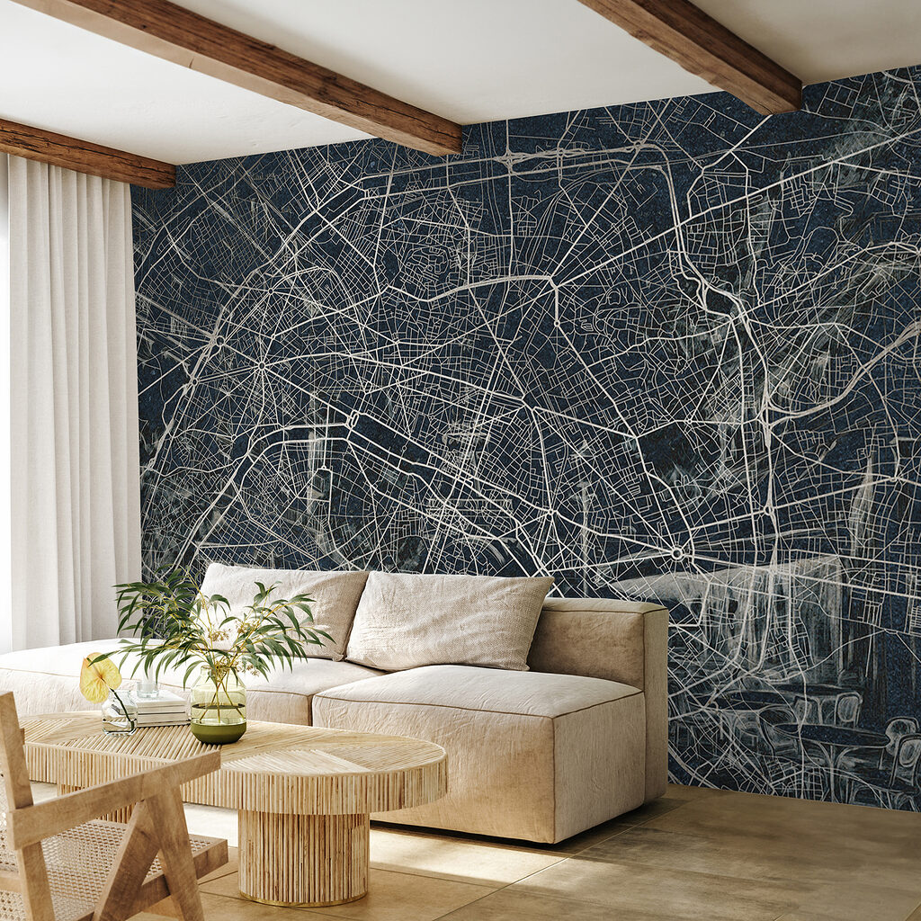 Map of a city