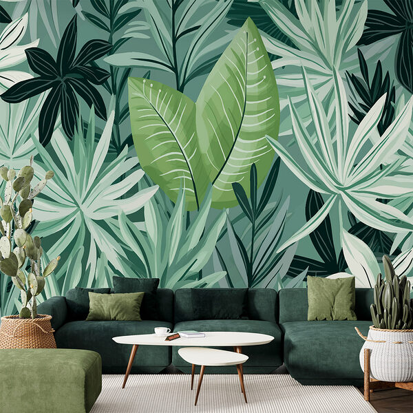 Groene bladeren en planten Groene bladeren en planten