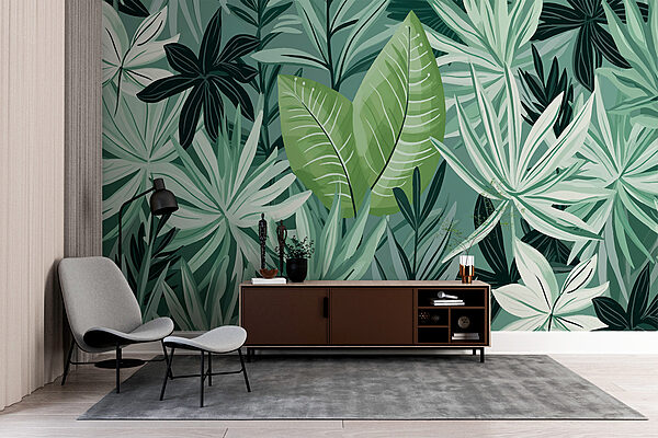 Groene bladeren en planten Groene bladeren en planten