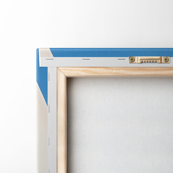 Wit gebouw met een blauwe lucht Wit gebouw met een blauwe lucht
