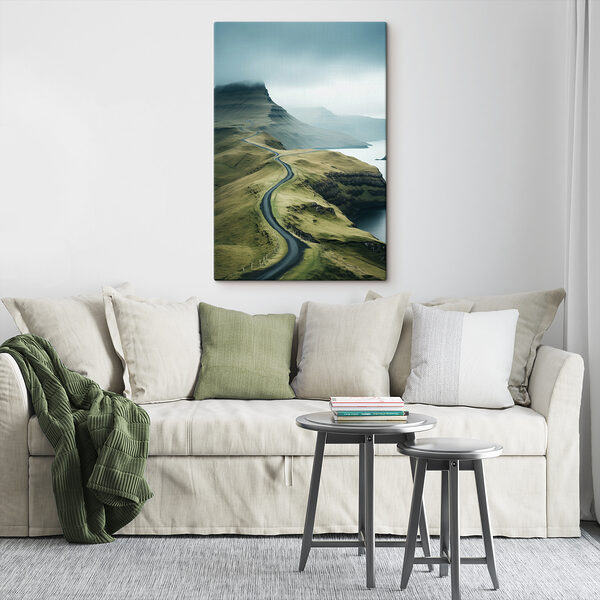 Weg door een berg Weg door een berg