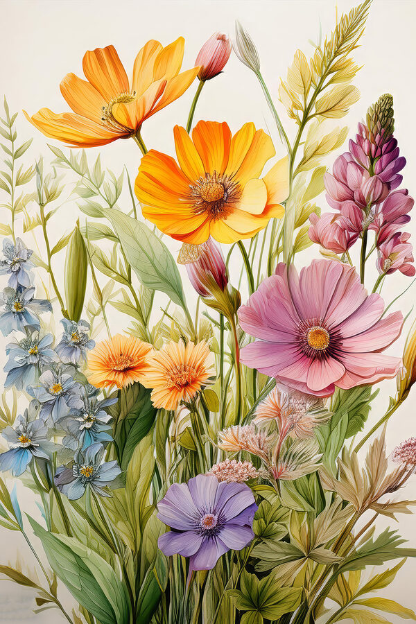 Close-up van bloemen Close-up van bloemen