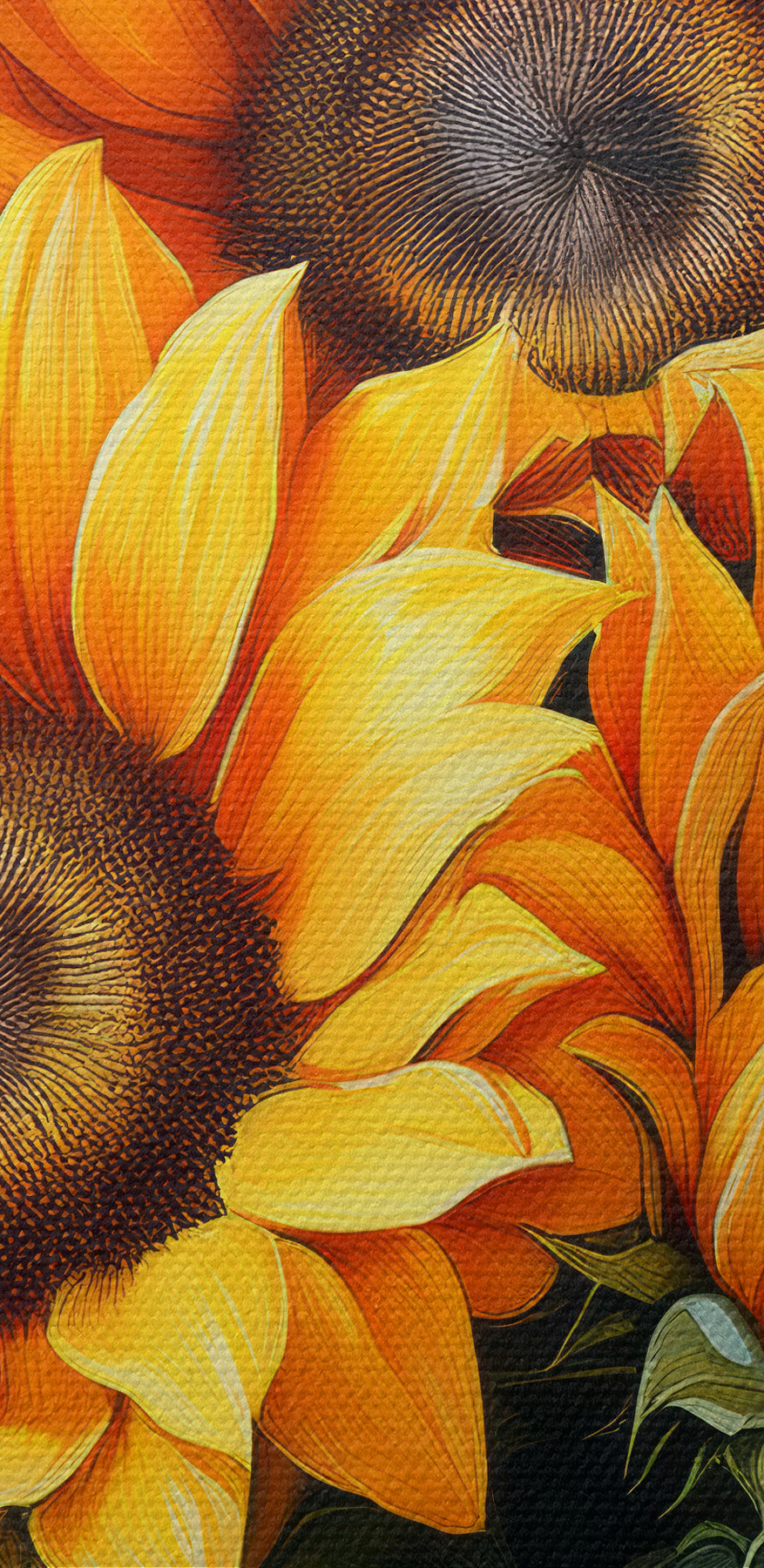 Boeket gele zonnebloemen Boeket gele zonnebloemen