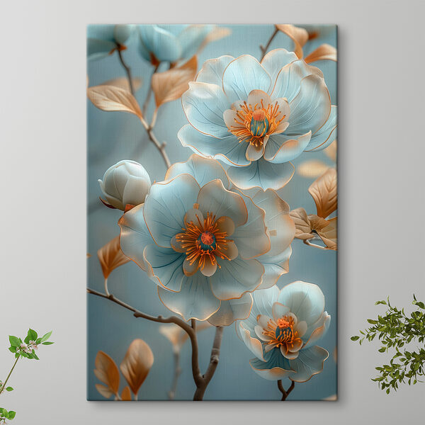 Delicate blossoms in soft hues Delicate blossoms in soft hues