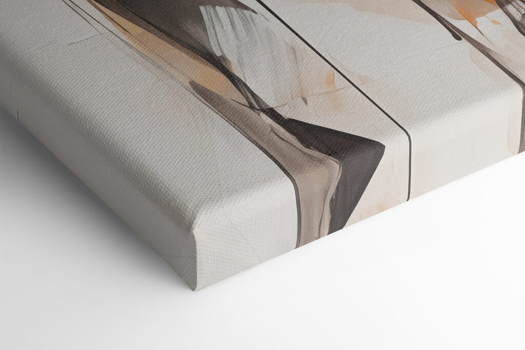 Painting of women's faces