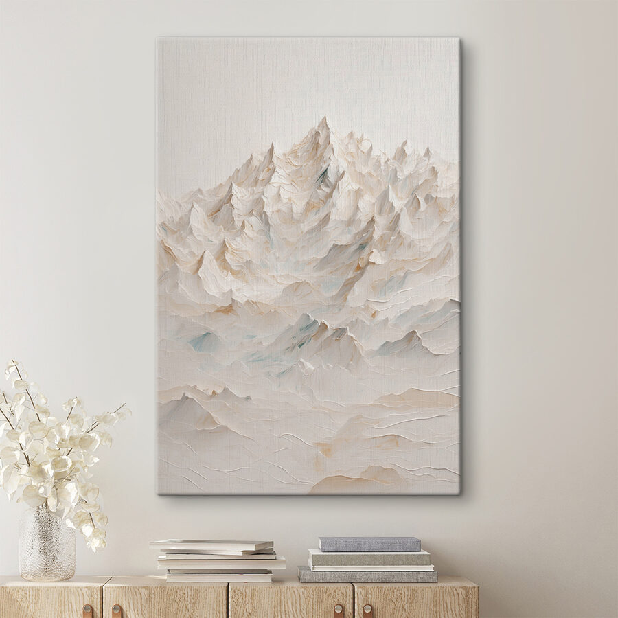 Bergketen met vele toppen