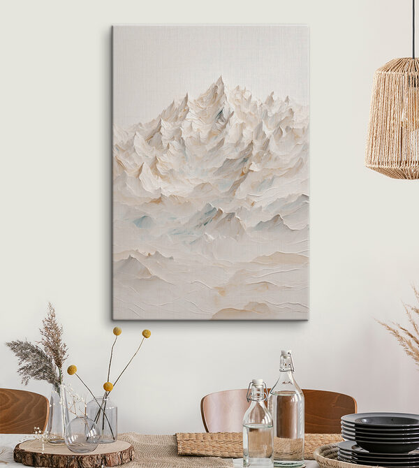 Bergketen met vele toppen Bergketen met vele toppen
