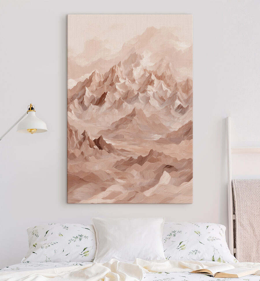 Bergketen met vele toppen Bergketen met vele toppen
